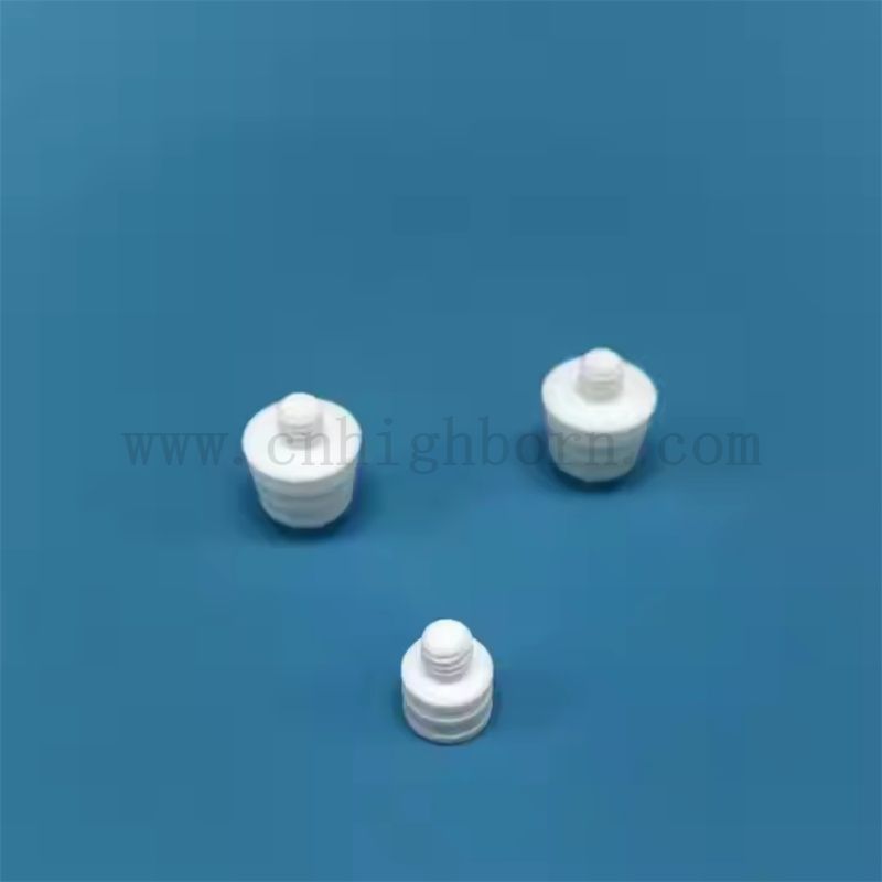 Hohe präzisionsmaschinierbare Glaskeramikteile M4 Macor Schraube