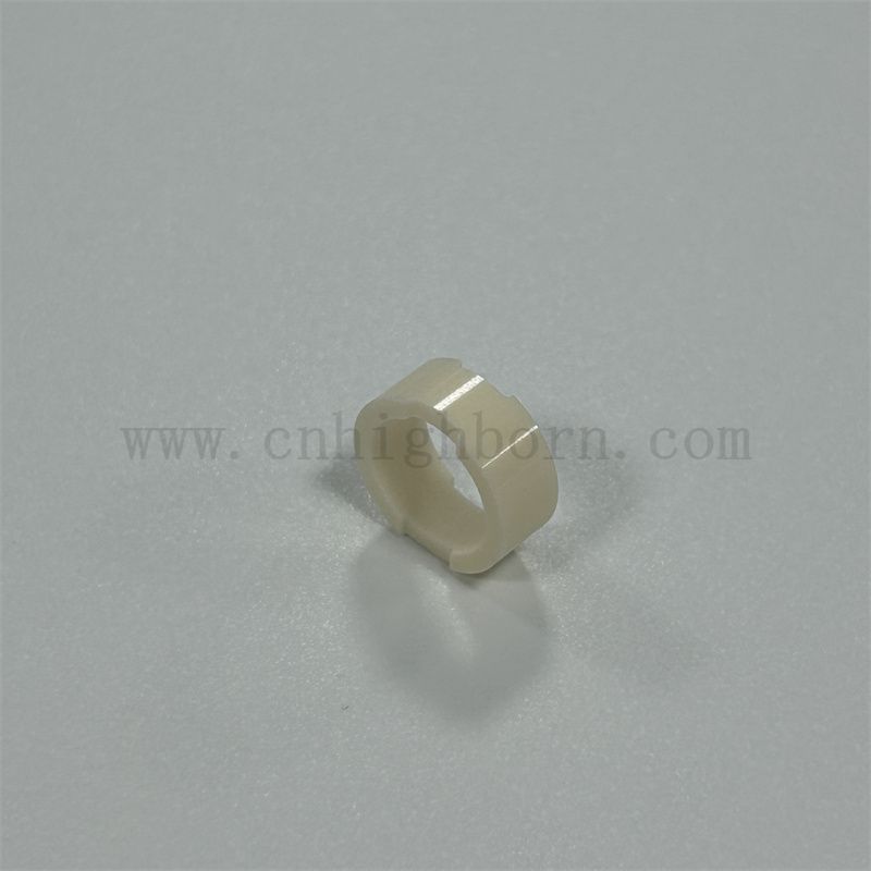 Elektrische kundenspezifische Isolierung 20mm Aluminiumoxid Wafer Keramik -Dichtungsring