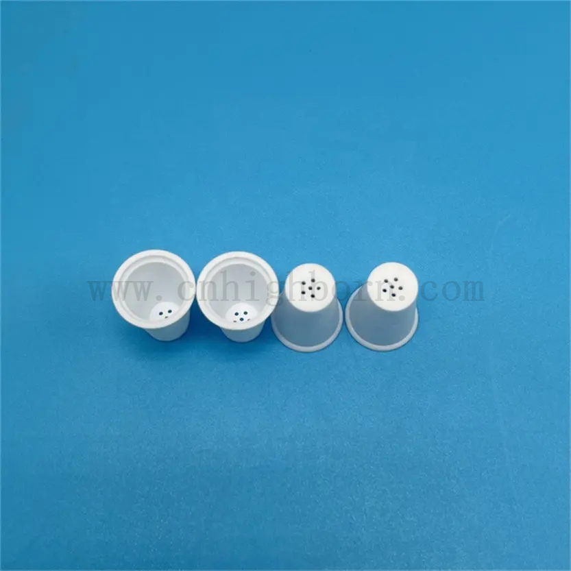 Hochtemperaturwiderstand Alumina Keramikölbecher für Kräuterverflüchtigung Al2o3 Keramik Crucible
