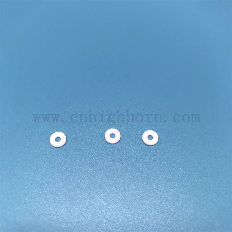  Benutzerdefinierte komplex geformte Keramikteile rechteckige Macor -Ringblechmaschinenscheiben