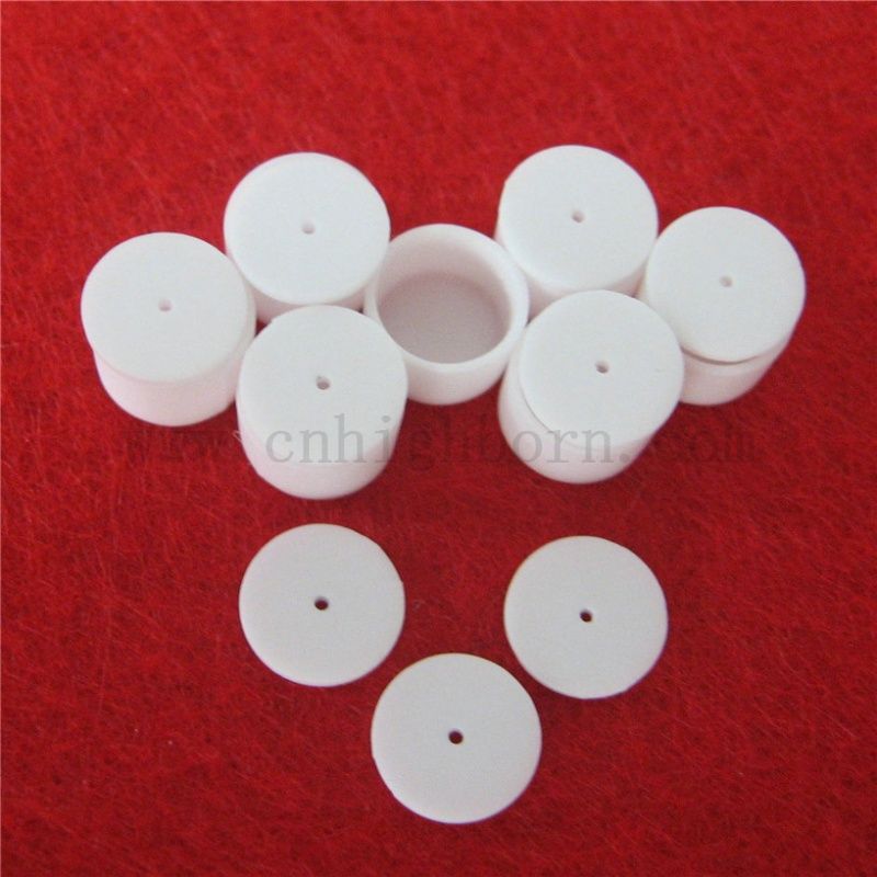 D6,8 x H4mm 99% Al2O3 Keramik -Wärmelanalyse Tiegel Aluminiumoxidwärme -Heiztopf