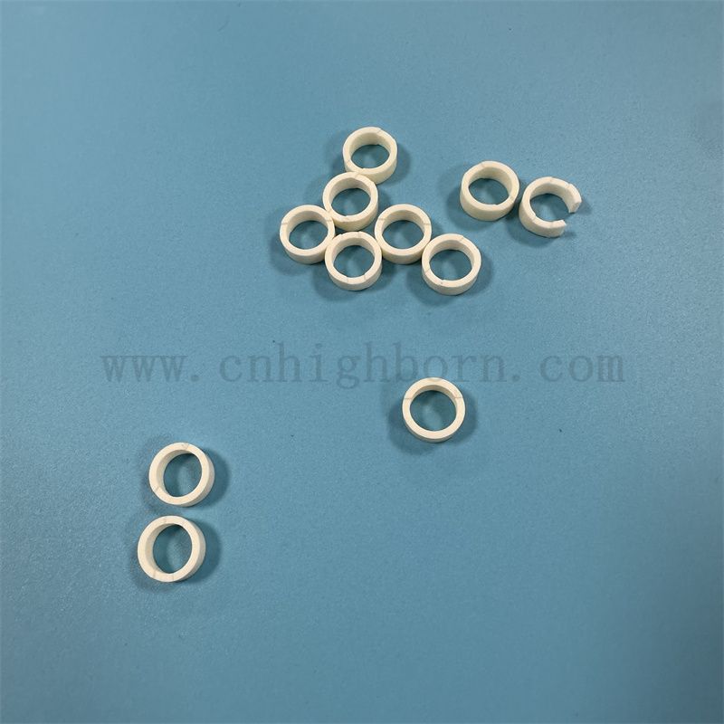 Customized 95% Aluminiumoxid Keramikring Al2O3 Keramikdichtung Dichtung