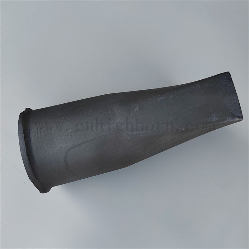 Fabrikversorgung Sisic Rohr Rbsic Keramikbrenner Düse Silizium Carbid Keramikrohr für Tunnelöfen