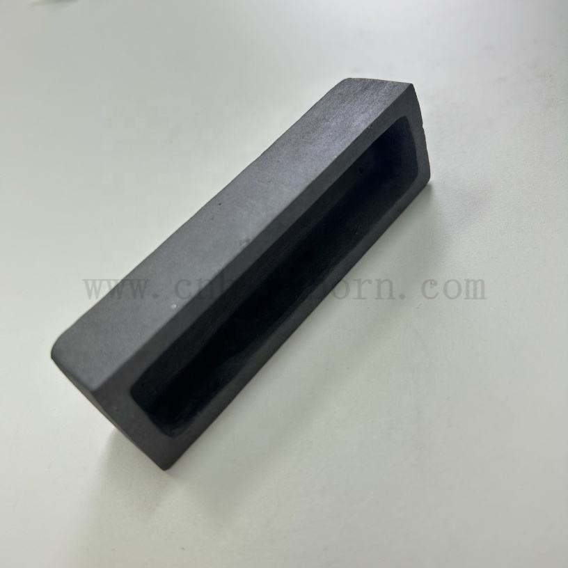 Hohe thermische Leitfähigkeit Siliziumkohlenkartonboot, die Sic Keramik Tiegel schmelzen