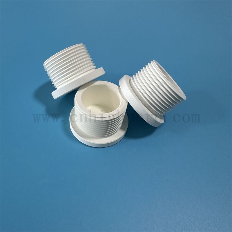 Isolator Bornitrid unregelmäßiger Schraube Teil hoher Wärmeleitfähigkeit Bn Ceramic Busch