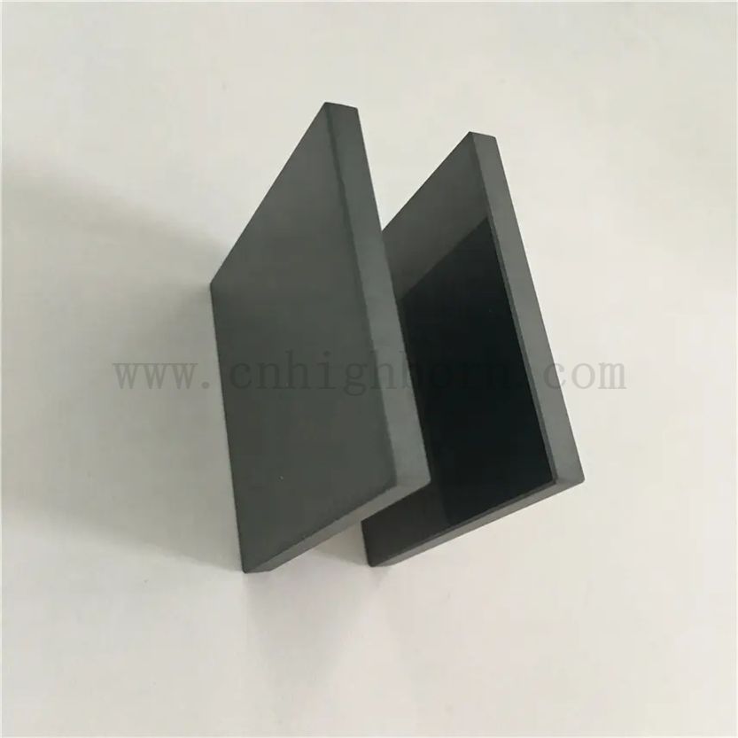 Fein polierte Hochtemperatur -Silizium -Carbid -Keramikplatte Ssic Ceramic Board 