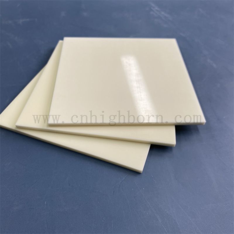 Angepasste eine Seite polierte Aluminiumoxid -Keramik -Blatt Al2o3 -Substrat