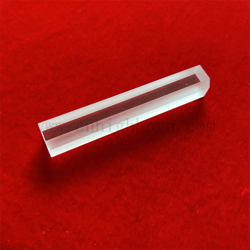 Anpassungsgröße und Form quadratischer Quarz -Stange Silica Glassaste