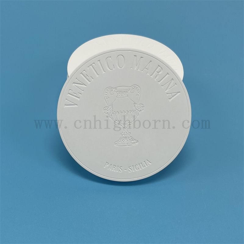 Benutzerdefinierte einseitete Logo Hanging Gips Aroma Platte Poröser Keramik Expanding Dufttafel