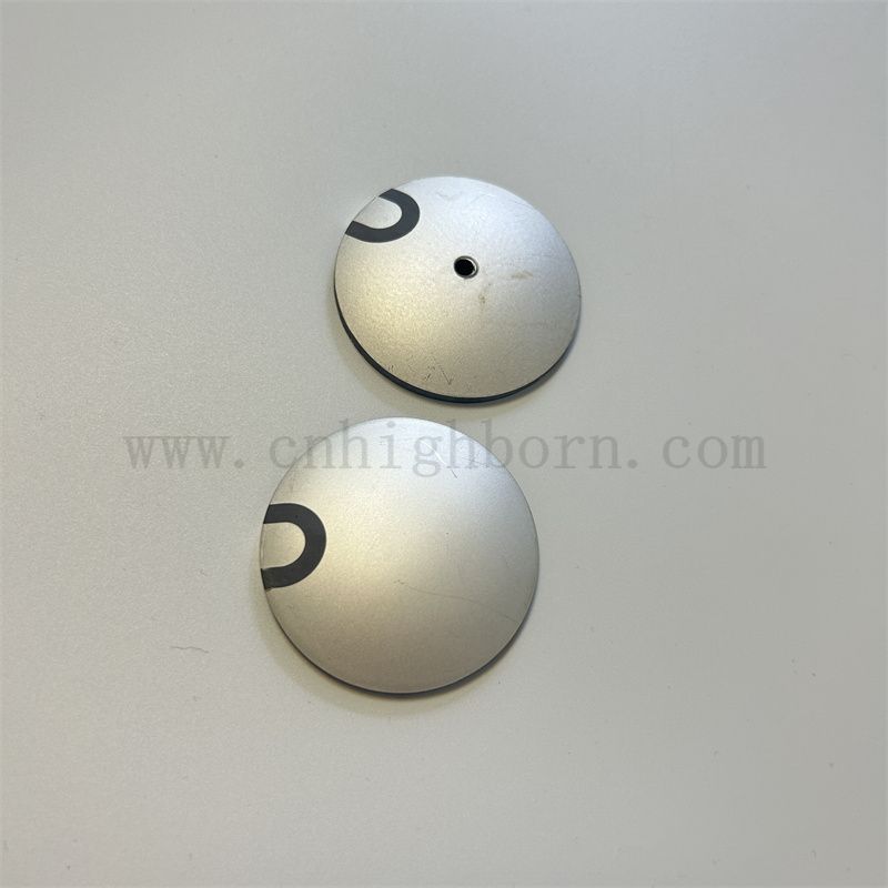 Customisierte Hochleistungs -Ultraschall -Vibrations -Wandler -Piezoelektrik -Keramikscheibe