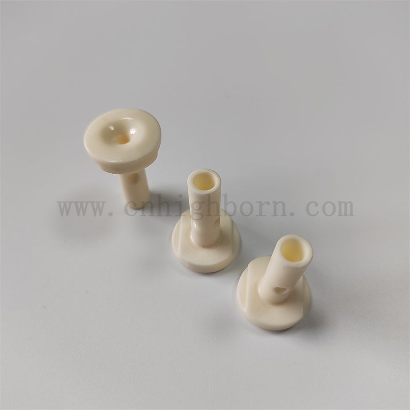 Customized Wear Resistenz 99% AL2O3 Alumina Keramik Teilstange