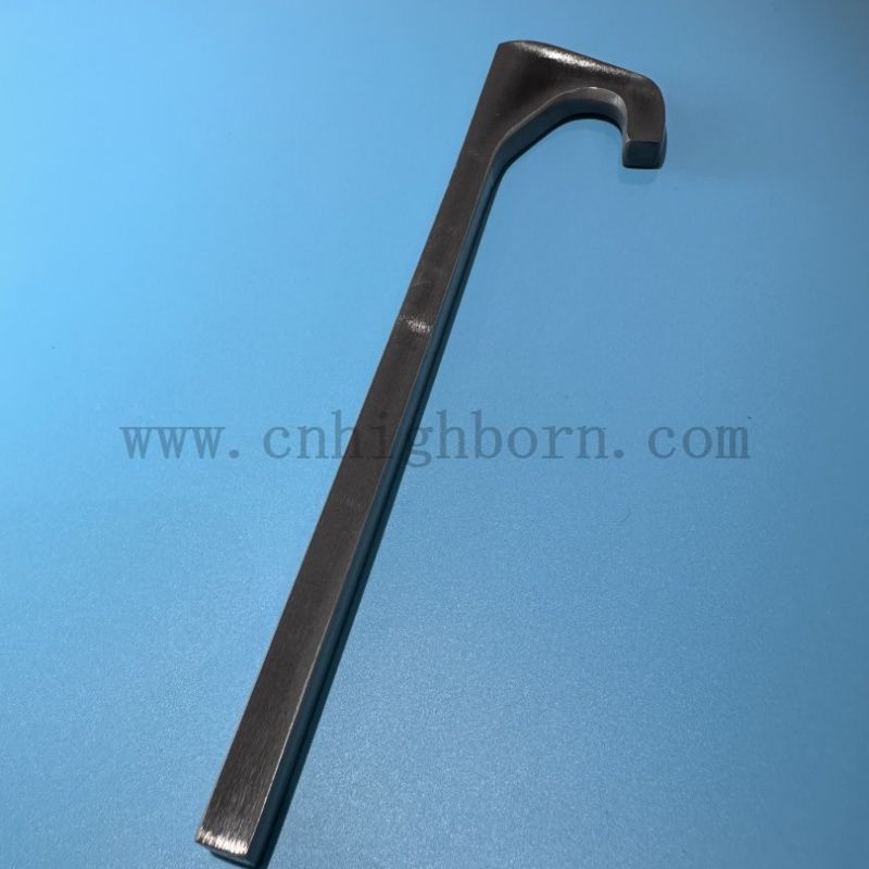 Starke Korrosionsbeständigkeit Siliziumnitrid -Keramik -Aluminium -Imprägned Haken