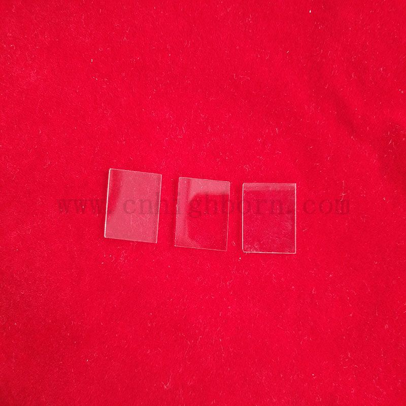  Hohe Sendance quadratisch klare Silica Quarzglasblech für optische Instrumente