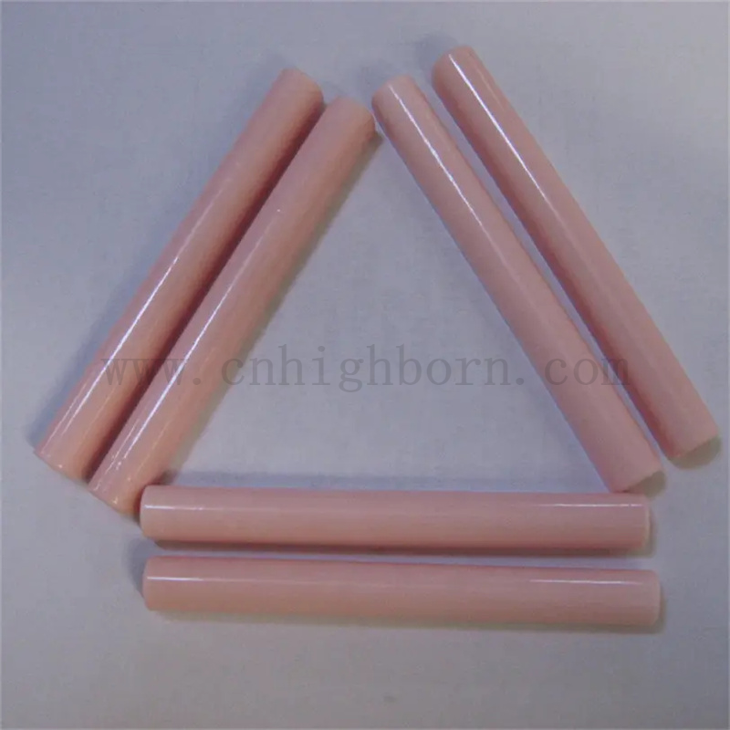 99% Pink AL2O3 Alumina Keramikgarn Guide Textile Keramik verschiedene Typen Guides