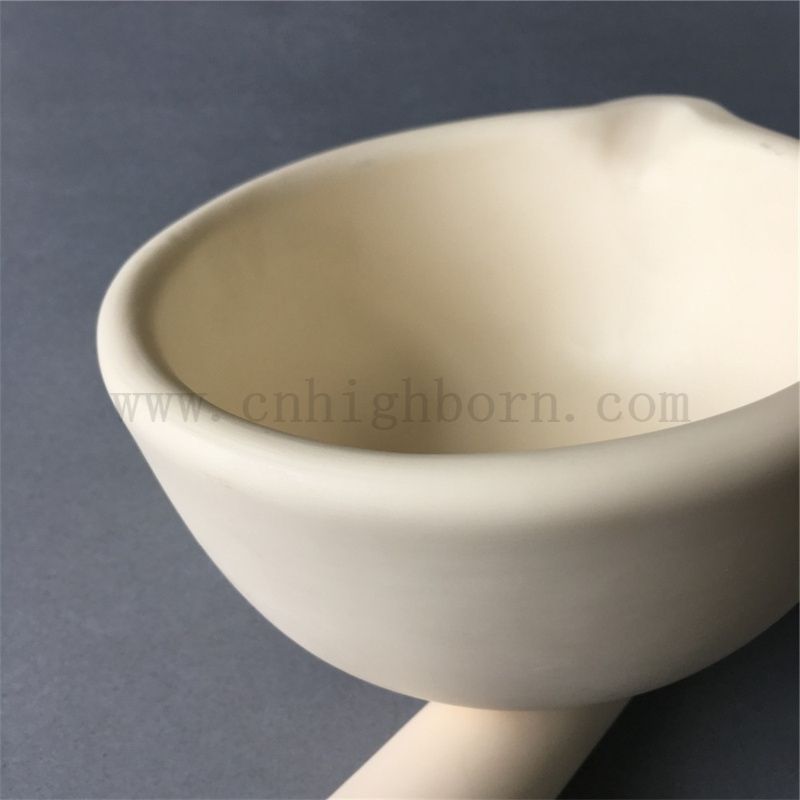 99% AL2O3 Keramikmörser und Stößel Aluminiumoxid -Porzellanschleifschüssel und Stange für das Labor