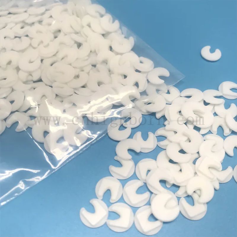 Industrial Customized 99% AL2O3 Textilkeramikstücke tragen Widerstand Alumina Teile