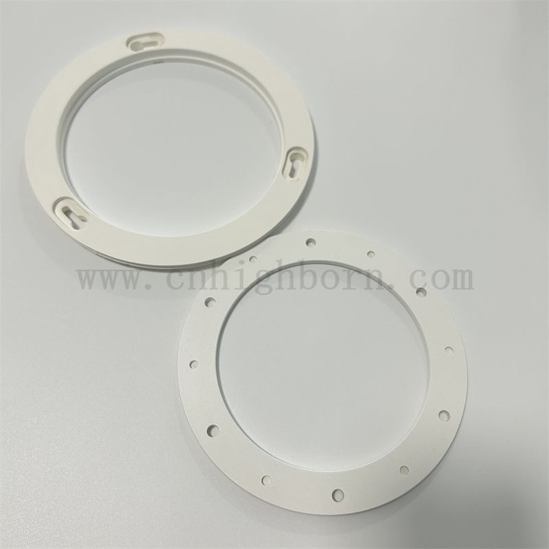 Isolator Bor Nitrid unregelmäßiger Teil tragen resistent Bn Keramik Spezialförmiger Ring