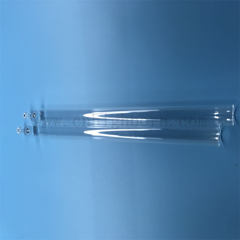 Wärmewiderstand Customized Transparent Fused Silica Quarzglasrohr
