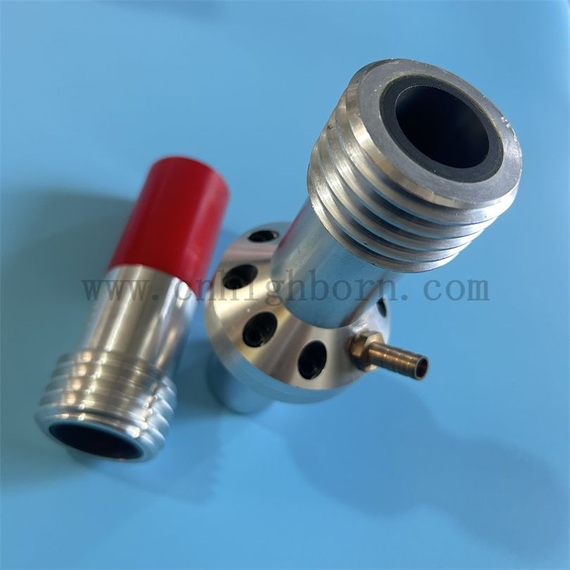 Düse Ganze Sets Siliziumkarbid Keramikdüse mit Metallverschluss 