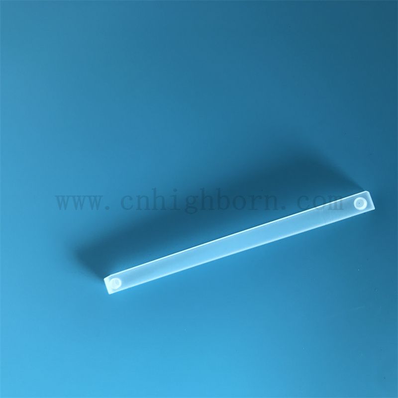 Hochreinheit quadratisch durchscheinender Hersteller Quarzstange Silica Glassrute