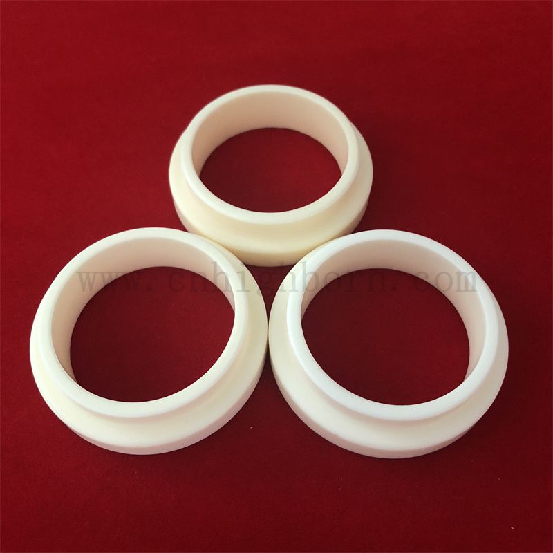 Tragenresistent 95% 99% Alumina AL2O3 Keramikring Keramikdichtung