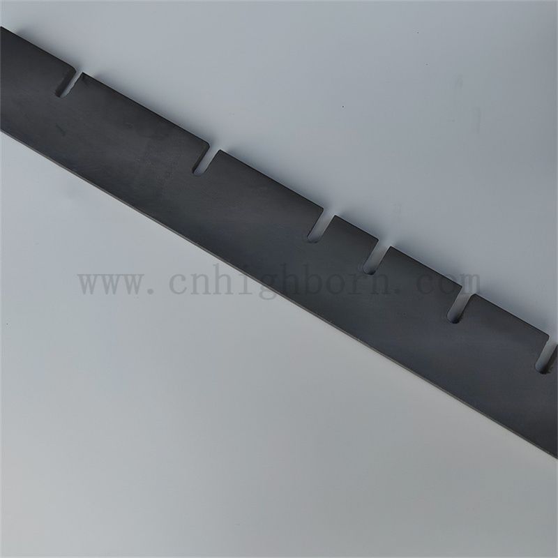 Verschleißfestigkeit Siliziumcarbidplatte Rbsic Keramikblech Sic Shim