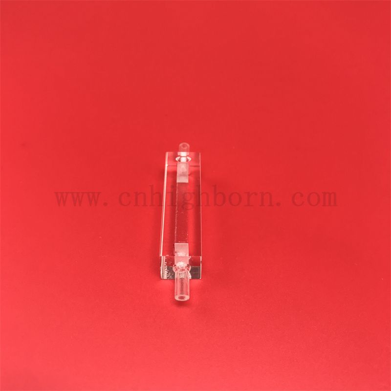  Laborglaswares Halbleiter klarer Quarzglasklugette