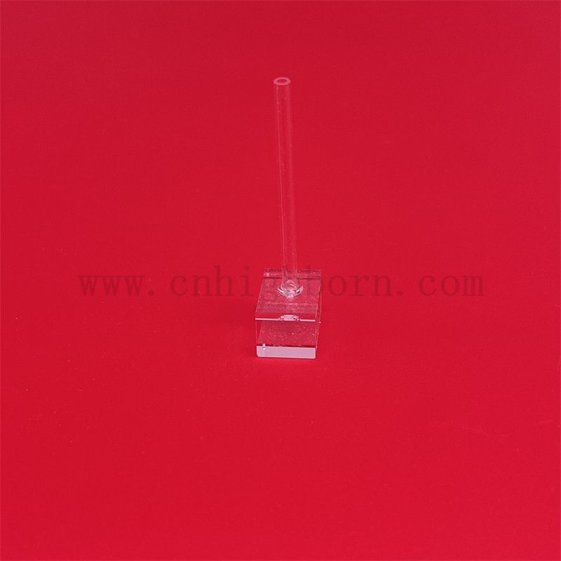 Customized Polishing Clear Borosilicat Optical Glass Cell Atomic Vapor Quartz Cuvette