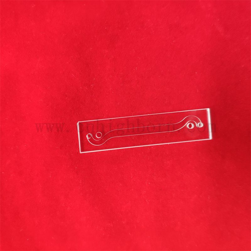 Laborquarzkuvette optische Glasflusszelle für Spektrophotometer