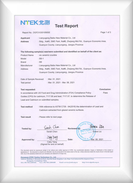 Zertifikat eines medizinischen Ozongenerators