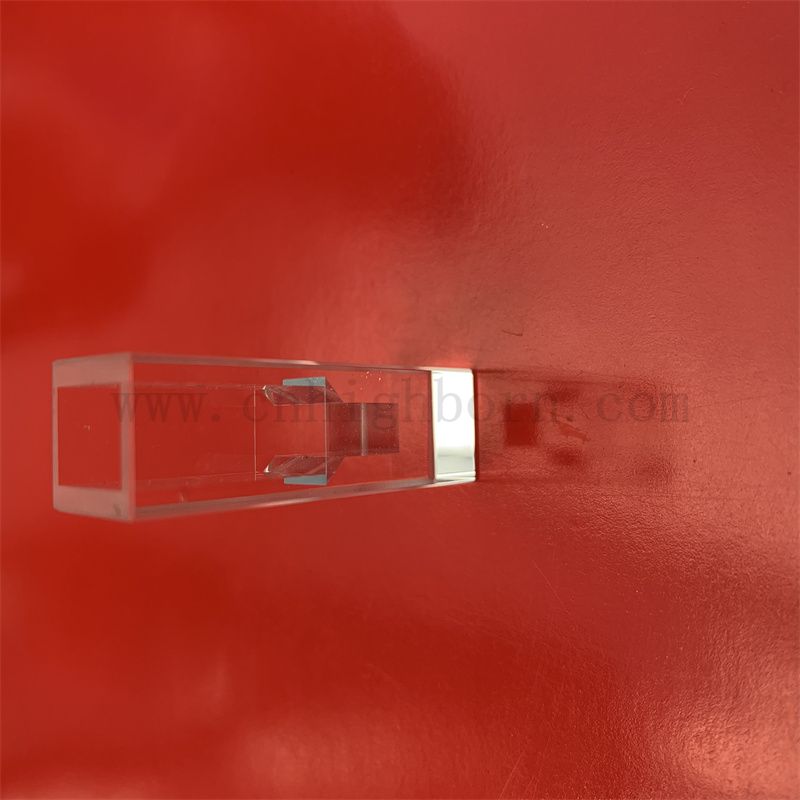 4 Seiten transparente quadratische Quarzglaskuvette für Spektrophotometer