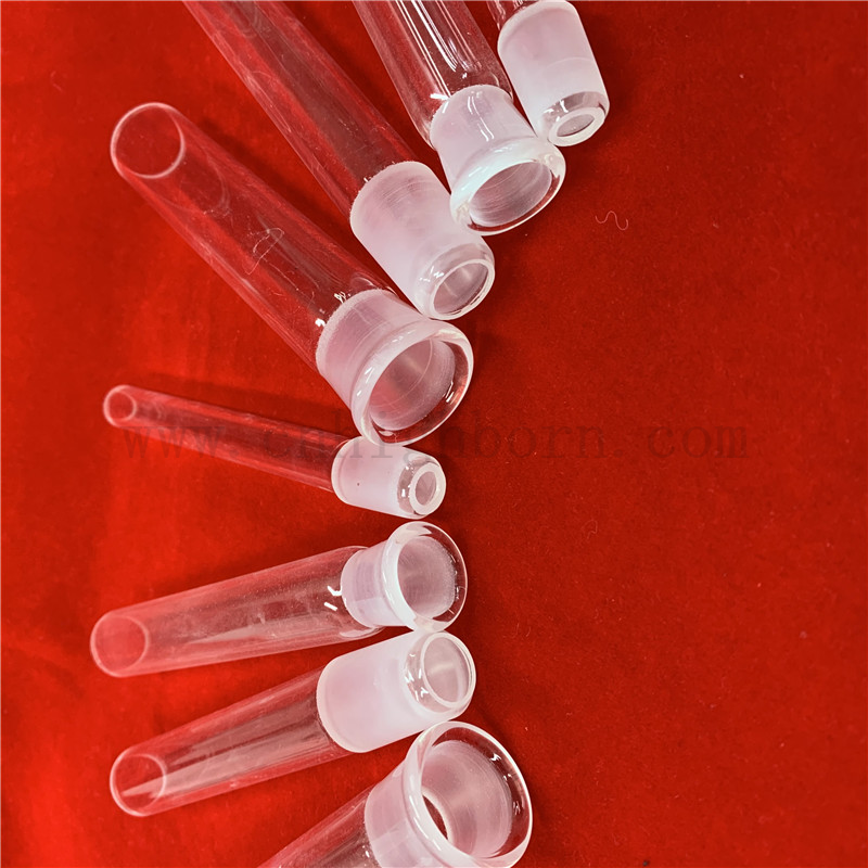 Wärmewiderstand Customisierter Quarzglasgelenk -Röhrchen -Schleifstecker