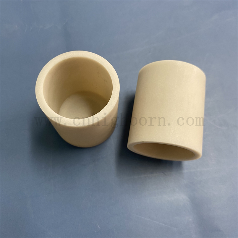 Aluminiumnitrid -Aln -Keramik -Tiegel mit hoher thermischer Leitfähigkeit