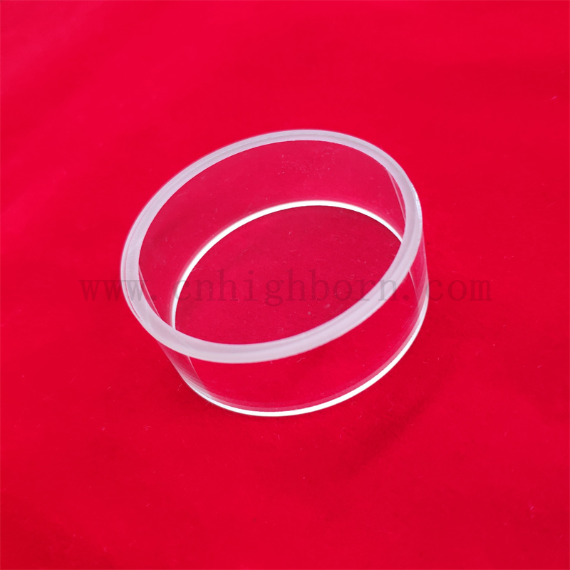 Klare Quarzzellen für Reflexionsmessungen 12 ml zylindrische Glaszellen rundes Spektrophotometer Quarzkuvette