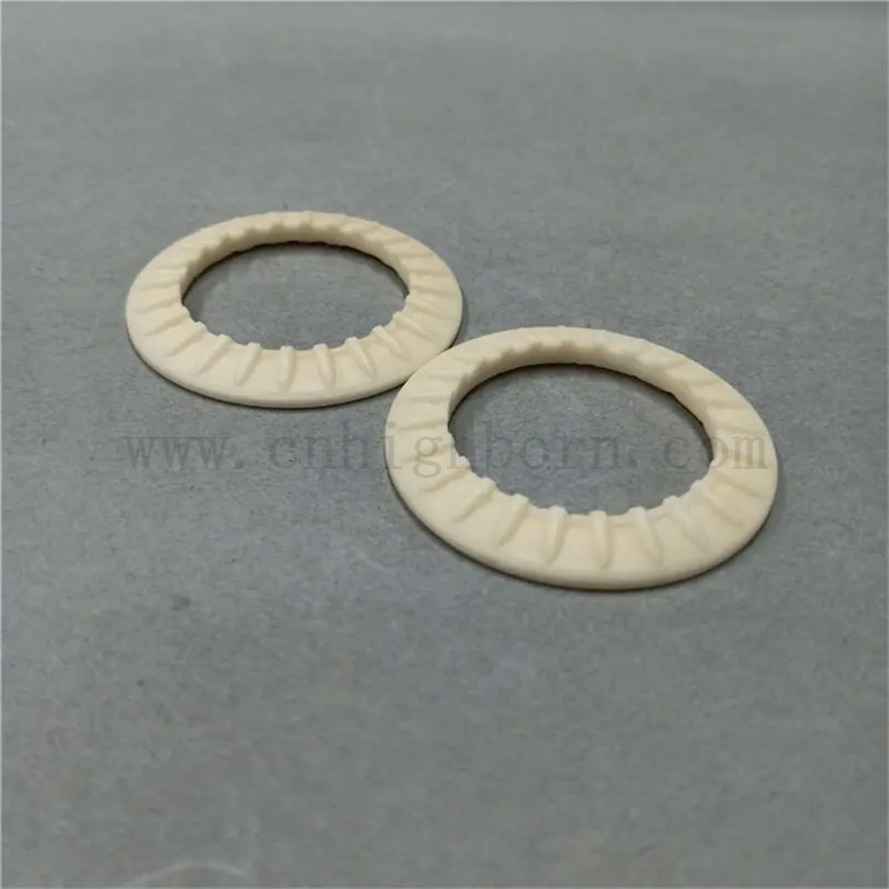 Customisierte AL2O3 Textildrahtgarn Guide Alumina Ceramic Traverse Guides