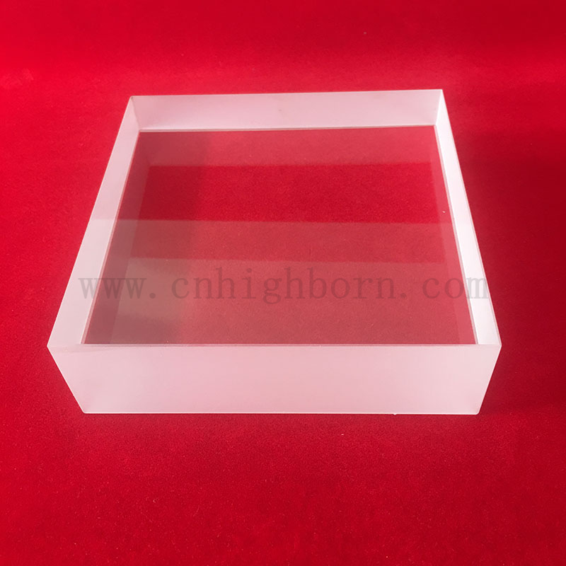 JGS2 Clear Transparent Quartz Fusionsfuste optische Glasplatten