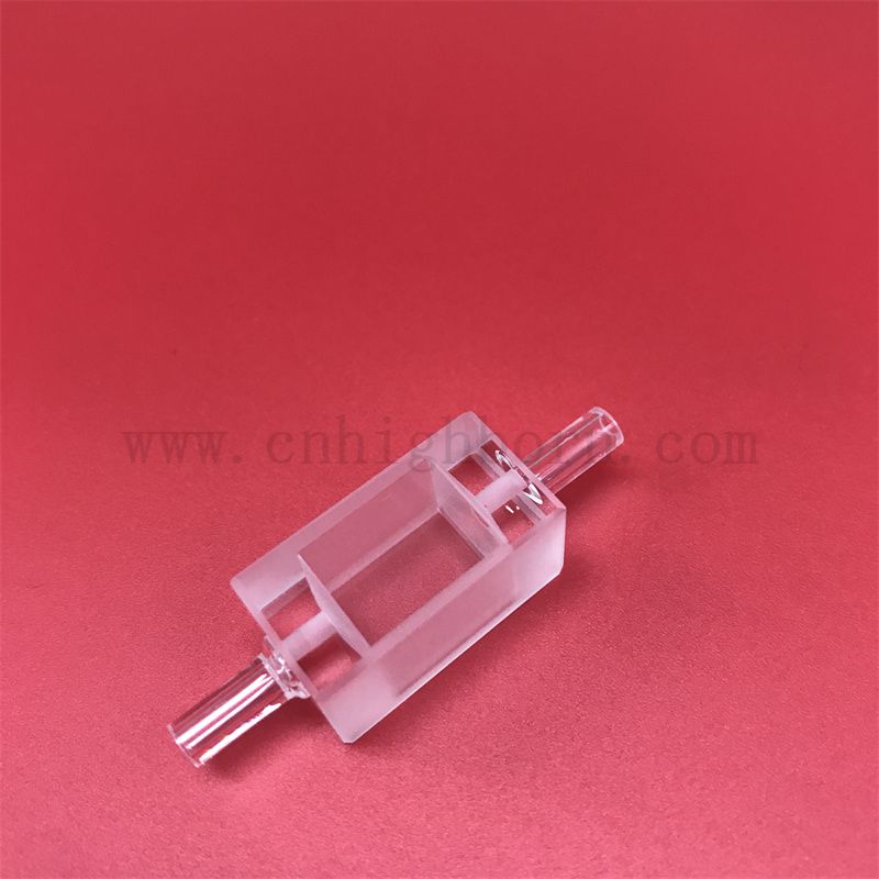 Labor UV Good Wärmestabilität Quarzkuvette -Spektrophotometer Optische Glaszelle