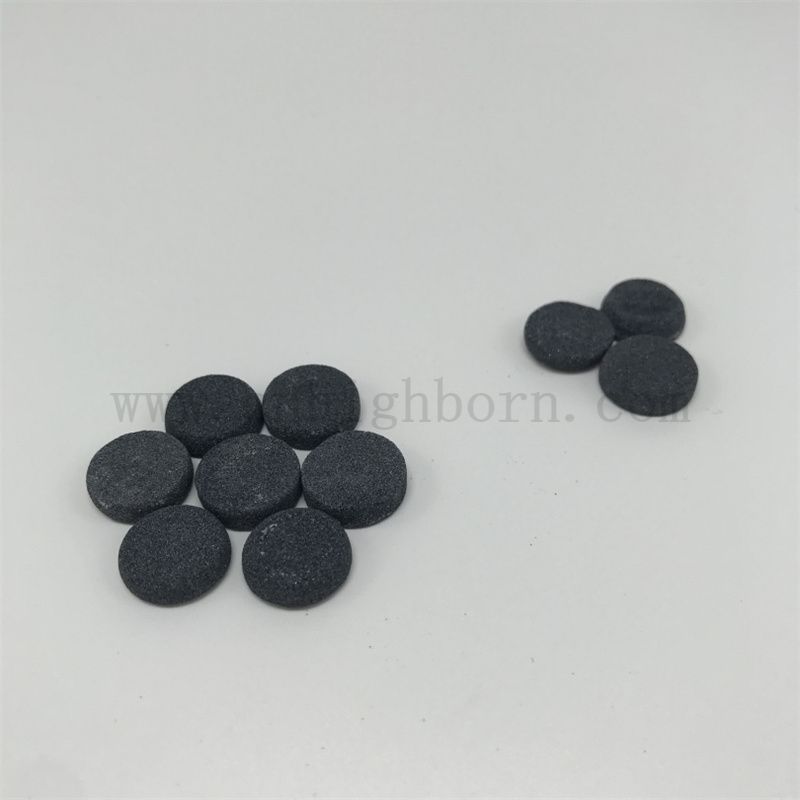  Mikroporöse Keramikgasscheibe runden poröser Vakuum -Chuck -Aluminiumoxid -Keramikfiltertafel anpassen