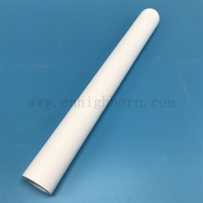 0,35um Apertur Medizinische Feststoff-Gas-Trennung mikroporöse Keramikrohr poröse Filterrohr