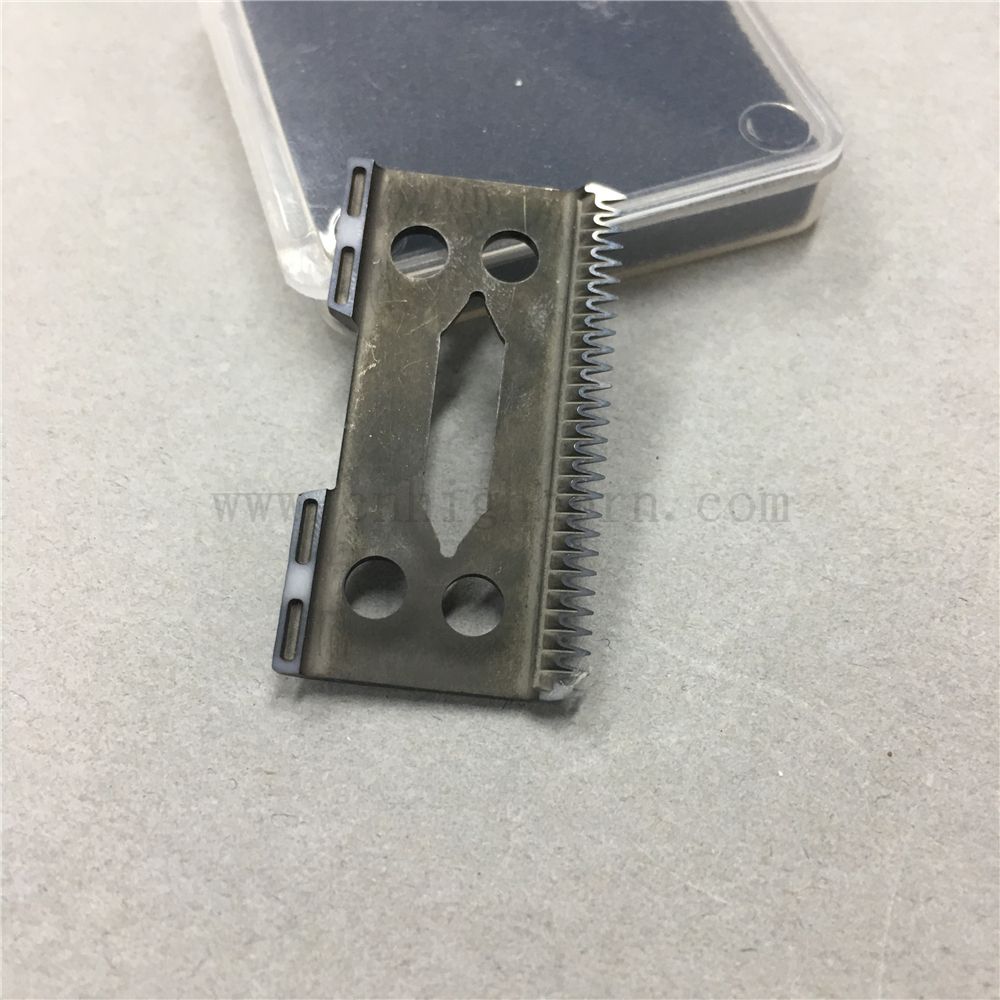 Hoch präzise Zirkonia Keramikschneidblätter für Haare Rasierklammer 18 Zähne 25 Zähne Keramikklinge