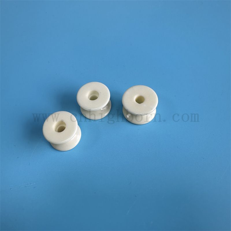 Hochwertige Verschleißfestigkeit Textilmaschinenzubehör Alumina Keramikwalze in verschiedenen Größen