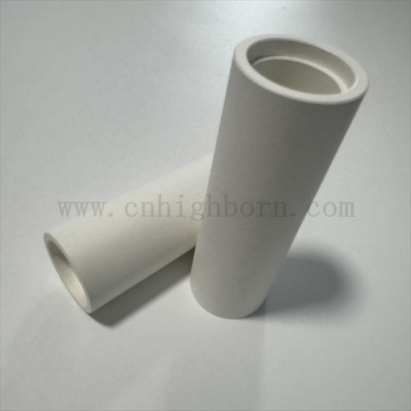 Vakuum -Isolierbor -Nitrid -Keramikrohre Hochtemperatur Heißgepresste HBN -Röhrchen