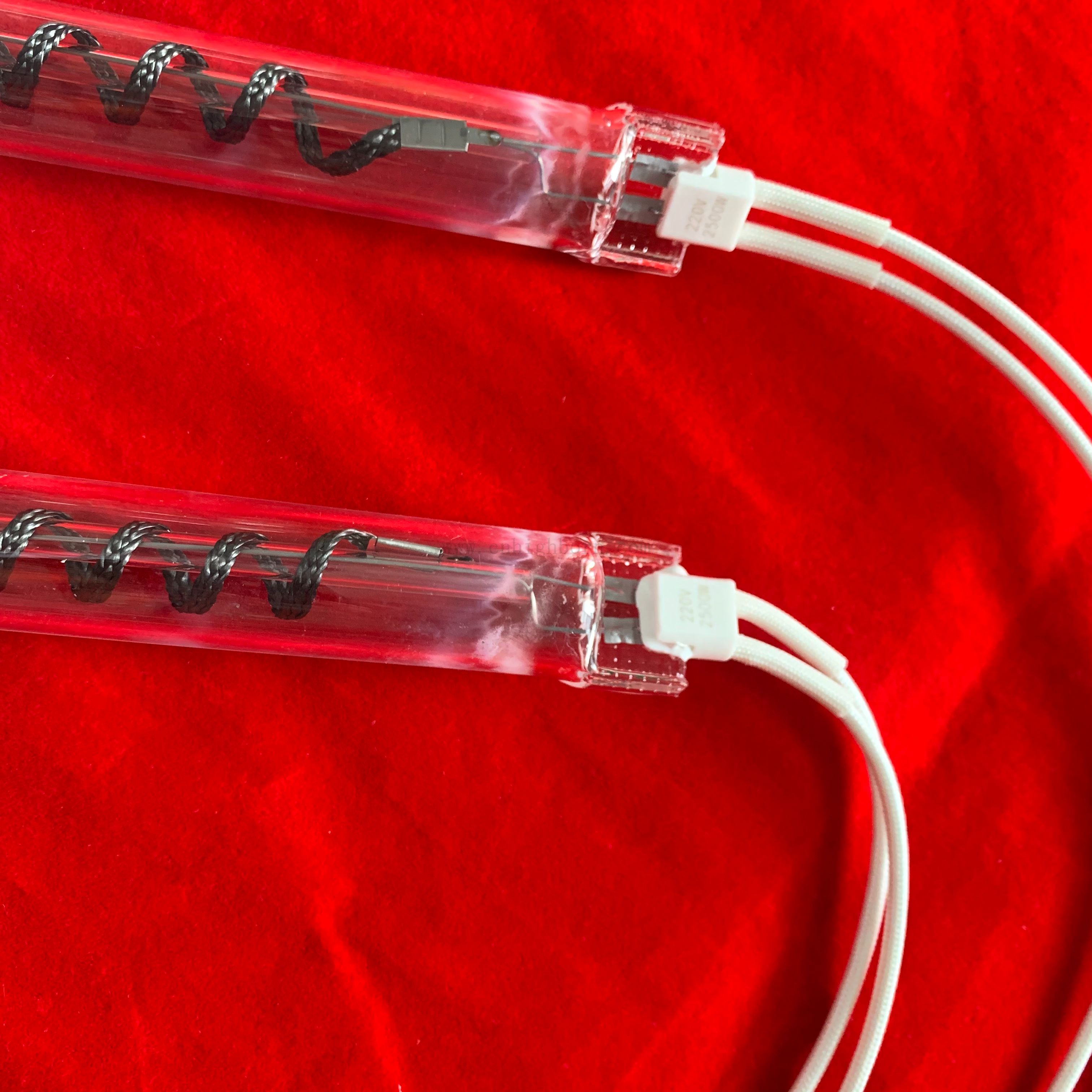 Fabrikversorgung Hochtemperaturheizungsquarzglasröhre mit Heizstreifen