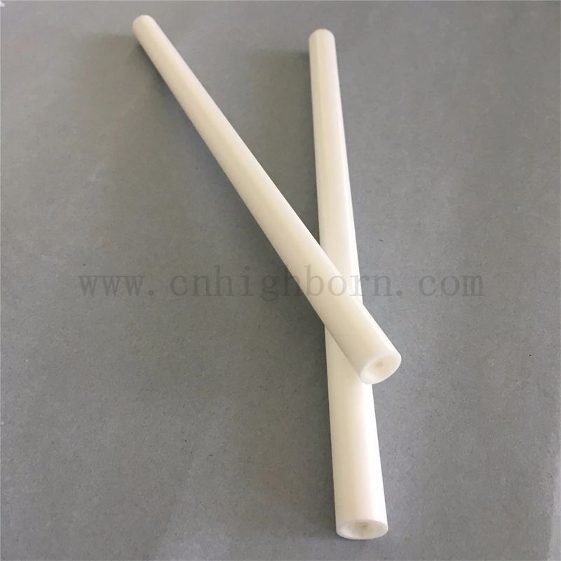 Yttrium -stabilisierte Oberflächenpolierzirkonia -Rohr mit hoher Härte ZRO2 -Keramikrohr