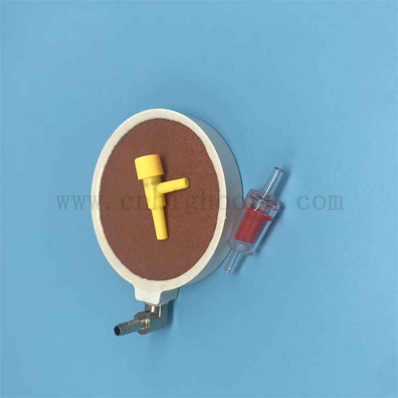 Runde Belüftung Pumpe Keramikblasenluftsteine ​​für Aquariumfischtank