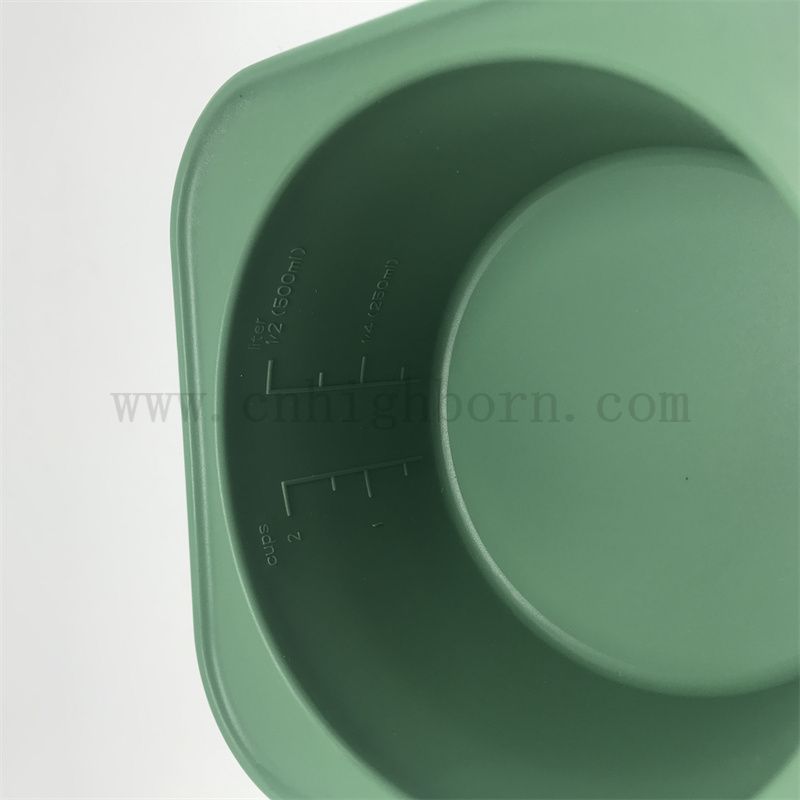 Customized leicht zu transportieren Lebensmittelqualität Silikon Gummi -Haustier Klappschale Haustier Begleiter