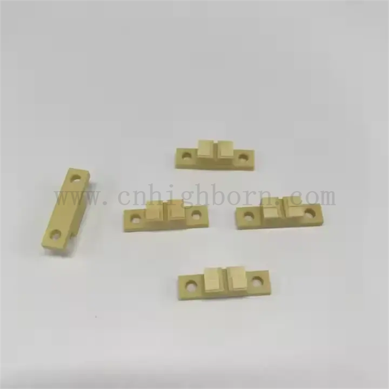 Gelbe MG-PSZ-Strukturteile MGO stabilisiertes ZRO2-Zirkonia-Keramikblech