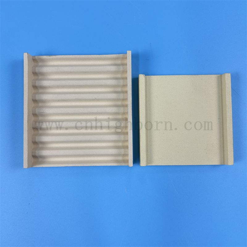 Calciumstabilisierte Zirkoniumoxid ZRO2 Zirkonia -Keramik -Flachblecher für Ofen