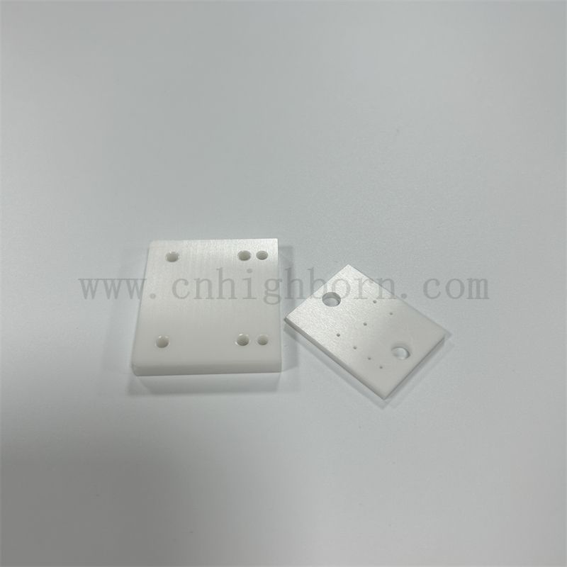 Industrielle polierte Zirkonia ZRO2 Keramikplatte /Teile Benutzerdefinierte Schneidverarbeitungsservice