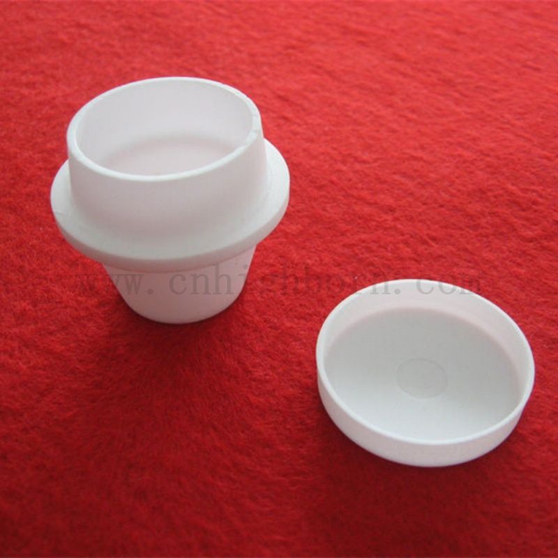 Hochtemperaturwiderstand LECO TGA Alumina Keramik Tiegel mit Deckel Lab